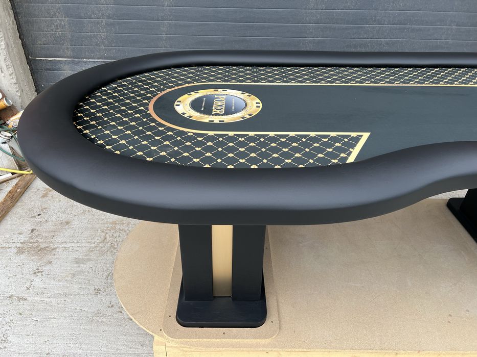 Masa Poker Mario Poker cu intrare dealer 10 persoane CustomTables.eu