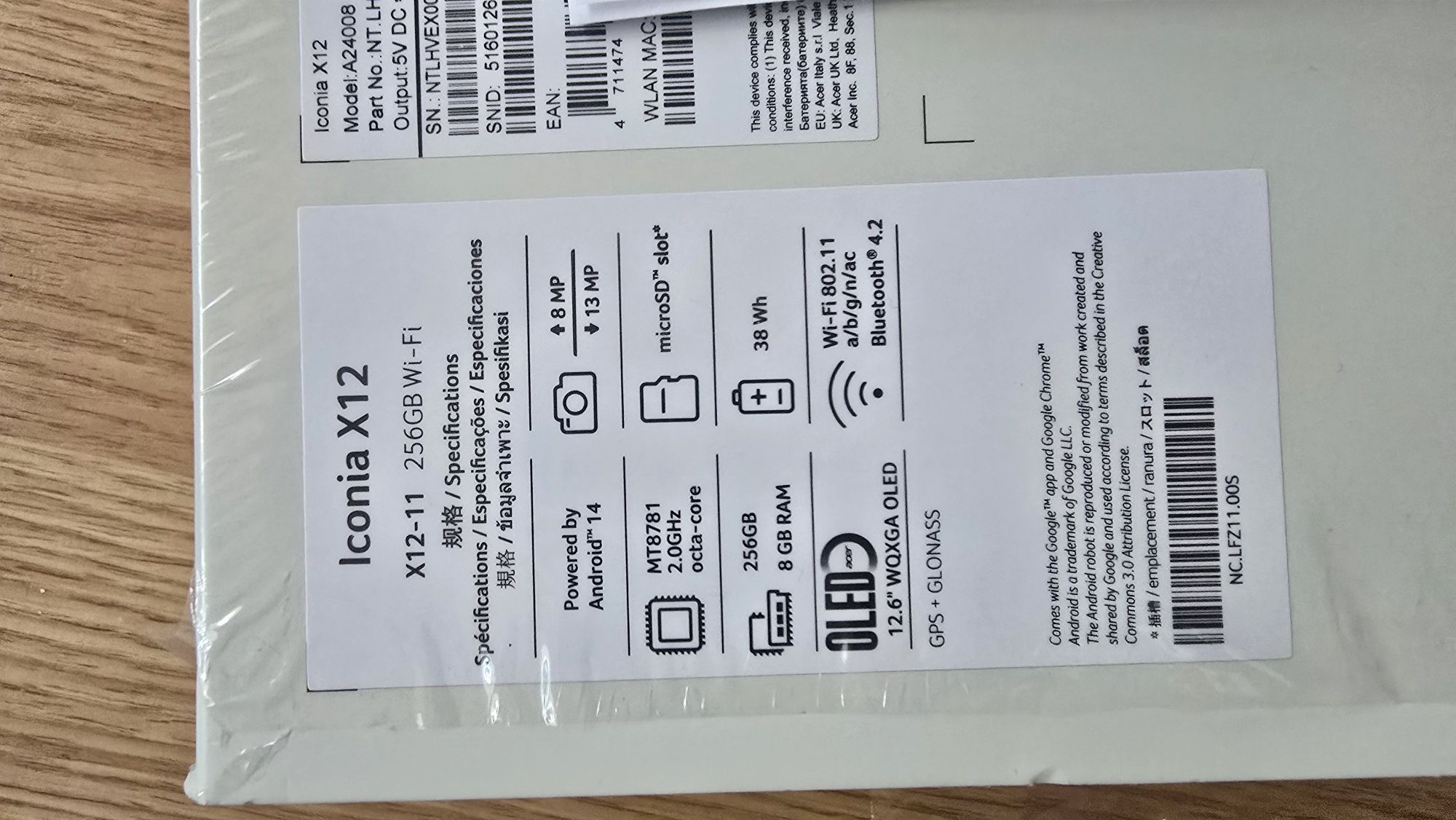 Таблет Acer Iconia X12