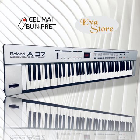 Pian digital ROLAND A-37 MIDI Keyboard Controller 76-note controller