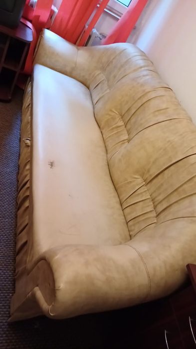 Set din piele naturală
