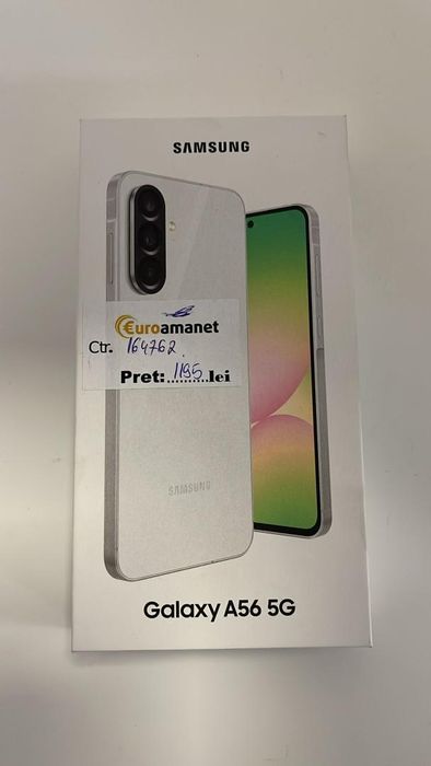 Telefon mobil Samsung Galaxy A56, Dual SIM, 8GB RAM, 128GB, 5G ( -A-