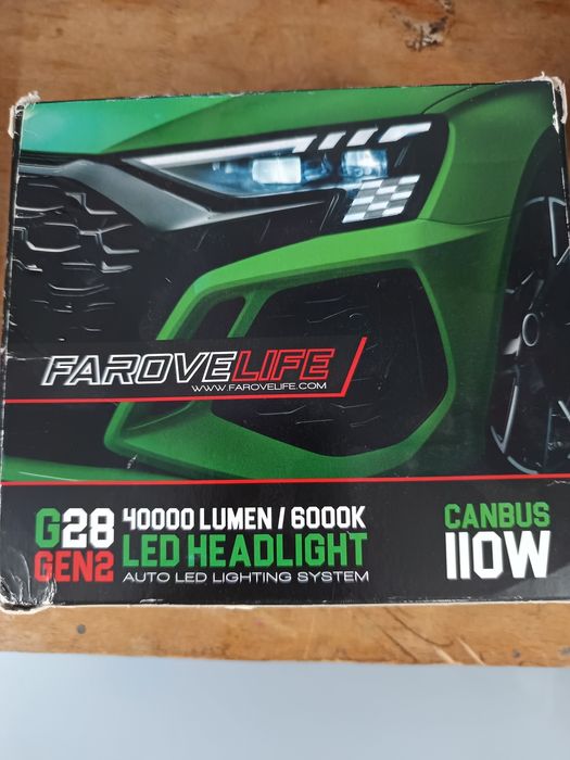 Лед крушки фарове лайф