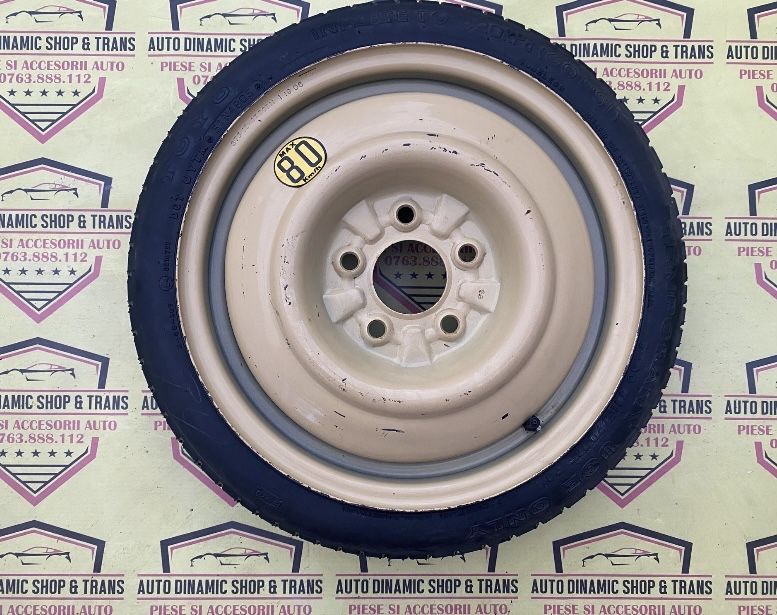 Roata rezerva slim 115 70 15 compatibil Renault Zoe 5 X 114,3 GC 67,1