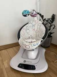 Электрокачель 4Moms MamaRoo4 Multi Plush Белая