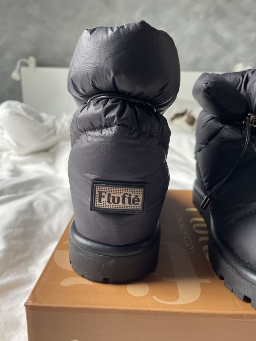 Ghete de iarna cu puf de gasca