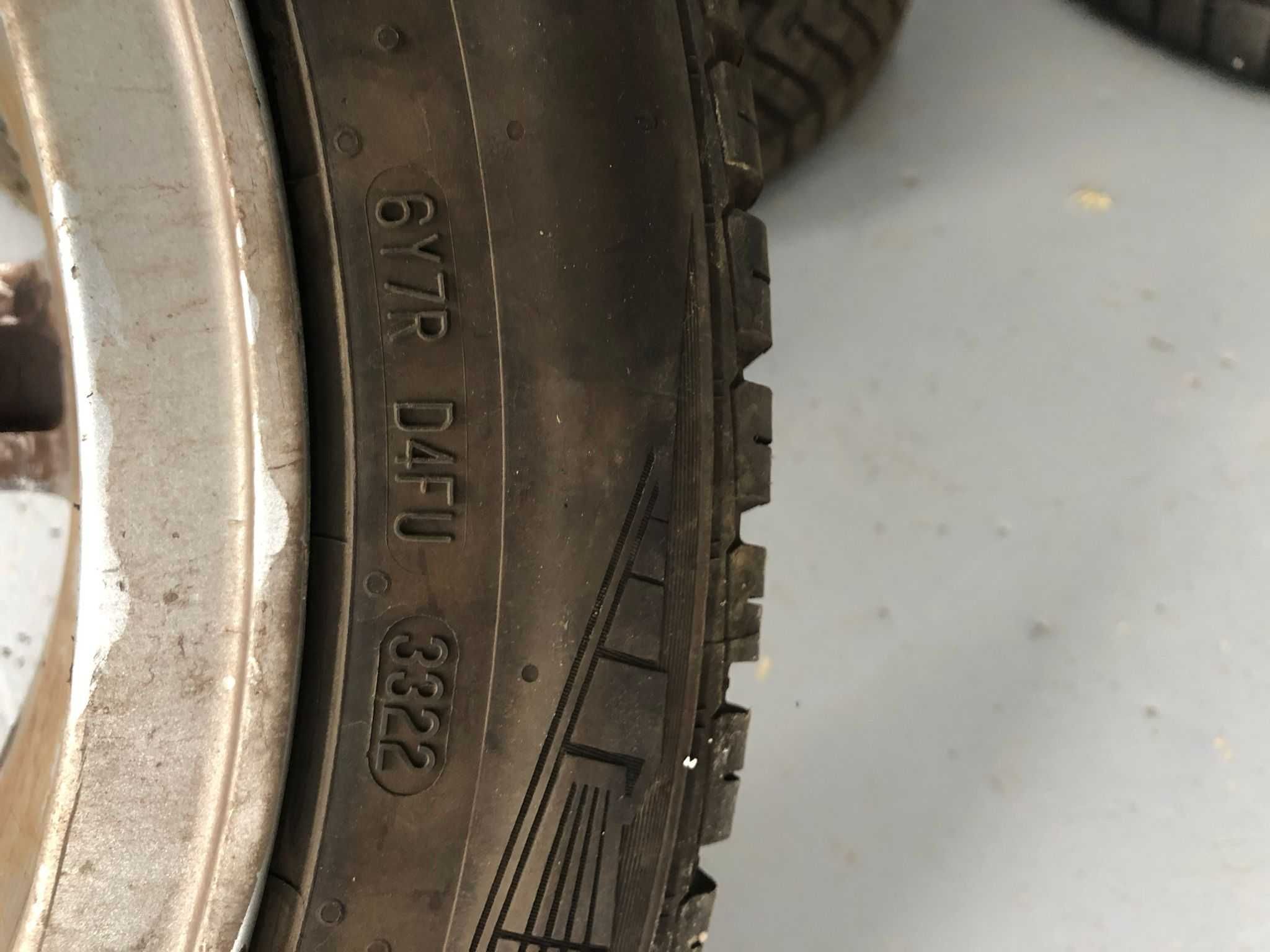 2x Cauciucuri 225/45 R17 +Jante Honda