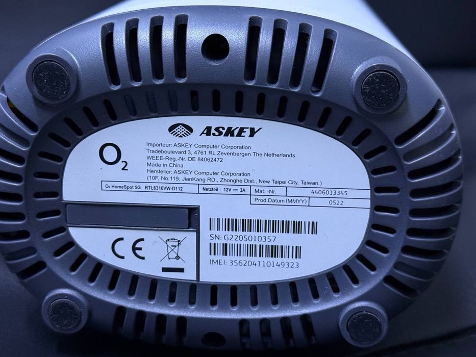 Роутер Askey O2
