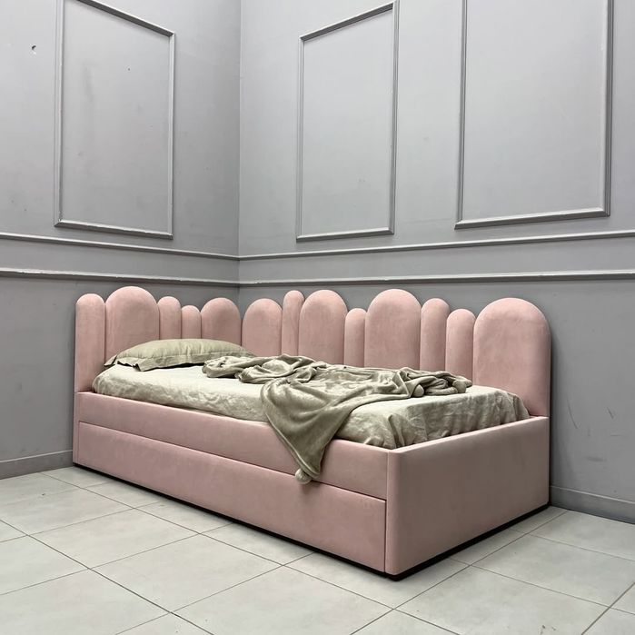 Детская мягкая кровать ПЕЧЕНЬКИ