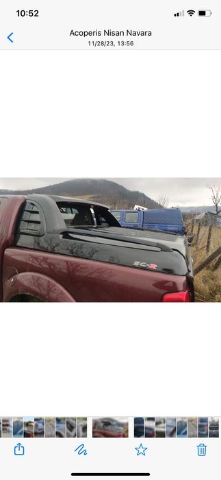 Hardtop rulou capac nissan navara d22 d40