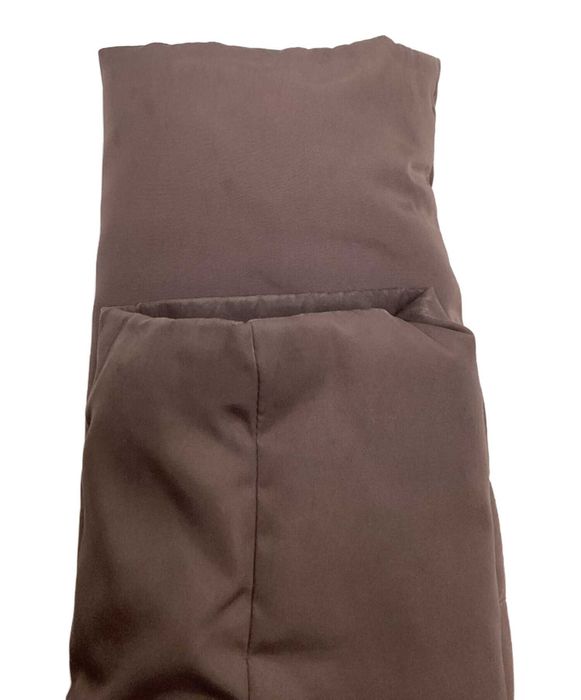 Geaca jacheta de lux L MAX&CO eleganta tip palton puf si pene usoara