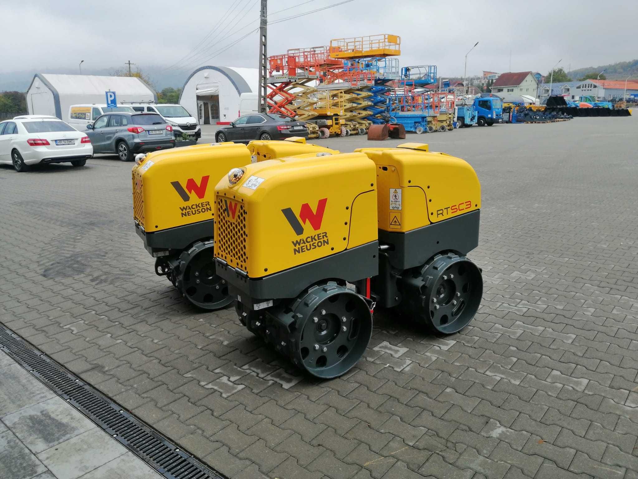 Cilindru compactor, cu telecomanda Wacker Neuson Rtk-Sc3 cu Compatec