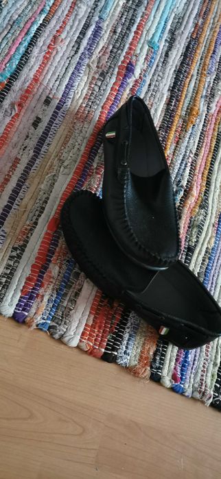 mocasini negri pt barbati