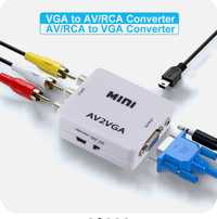 Конвертер RCA to VGA