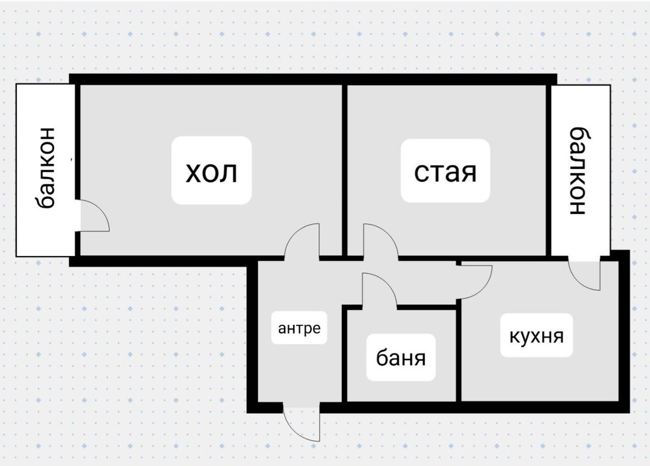 Продава се Двустаен апартамент в София, Център - 65 кв.м за 2370 €/кв.м - Снимка #3