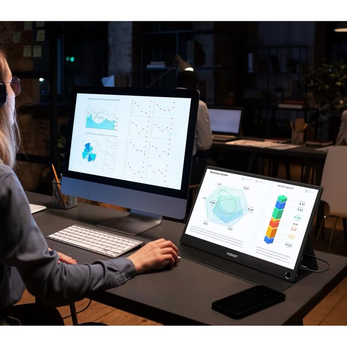 Monitor portabil Yodoit 15,6 inch fullHD
