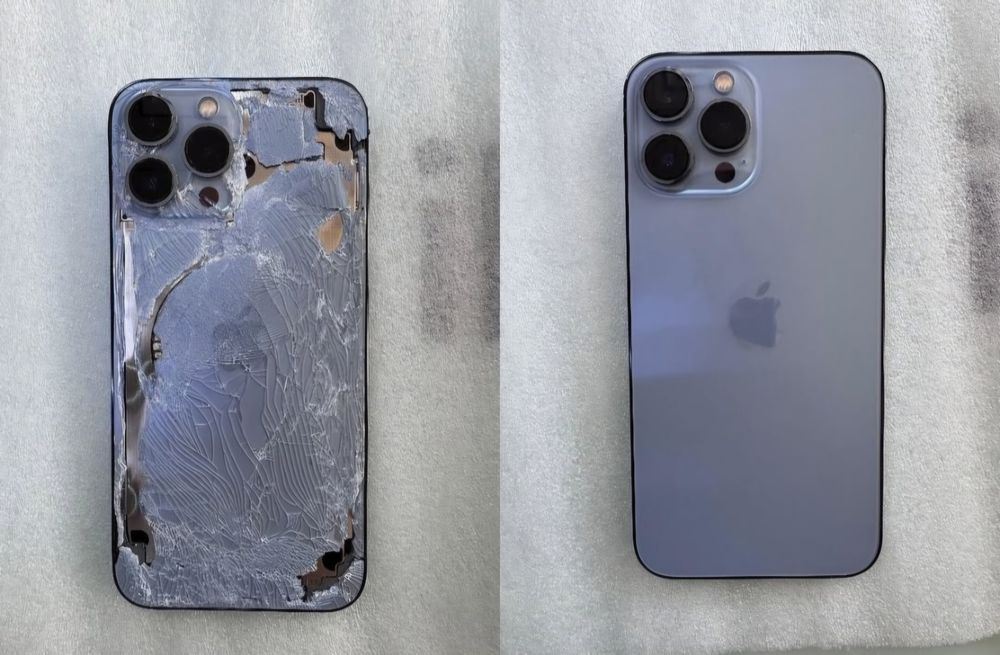 Înlocuire Sticla Capac Carcasa iPhone 13 Pro Max 13 Pro 13 Mini 13