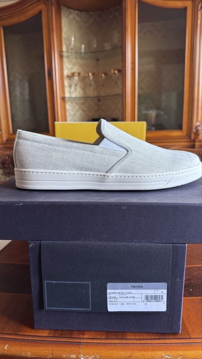 Prada sneakers Alb-gri