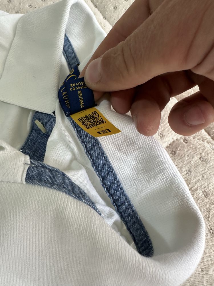 Polo Ralph Lauren White Polo Shirt