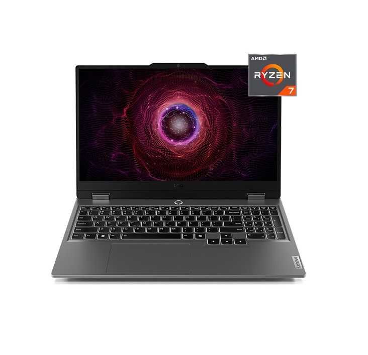 &Ноутбук LENOVO LOQ 83JC00KY 15.6 FHD/R7 7435HS/12GB/512GB/RTX4050 6GB