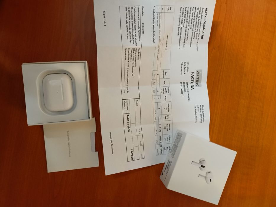 Vand airpods pro 2 cu factura si garanție