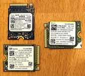 SSD 2230 Format Mic 512 Gb sau 1TB SkHynix Kioxia (Samsung)