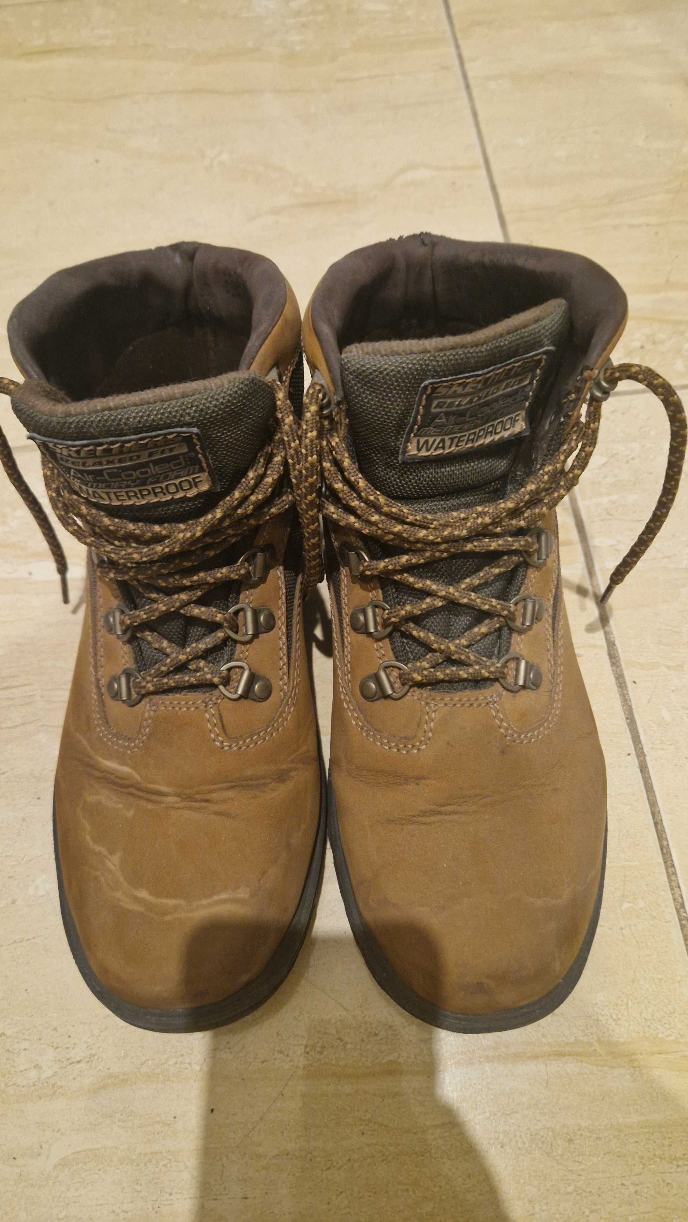Bocanci Skechers Waterproof din piele