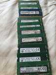 Lot 13 Memorii Laptop 4Gb DDR4 2400/2666/3200 Functionale