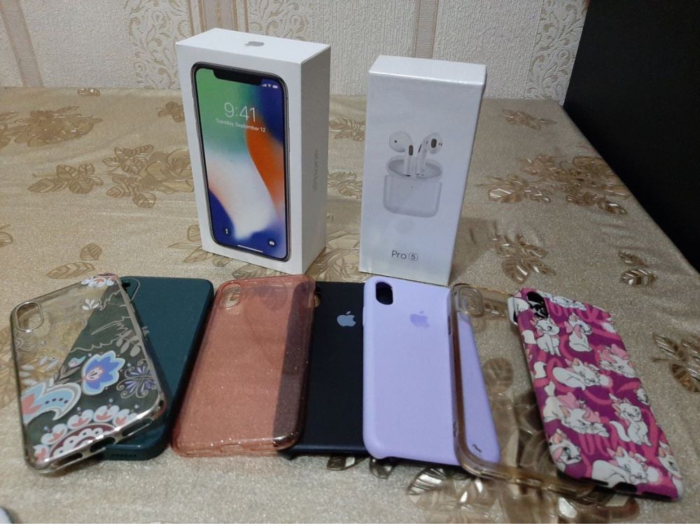 Iphone X с гарантией 256