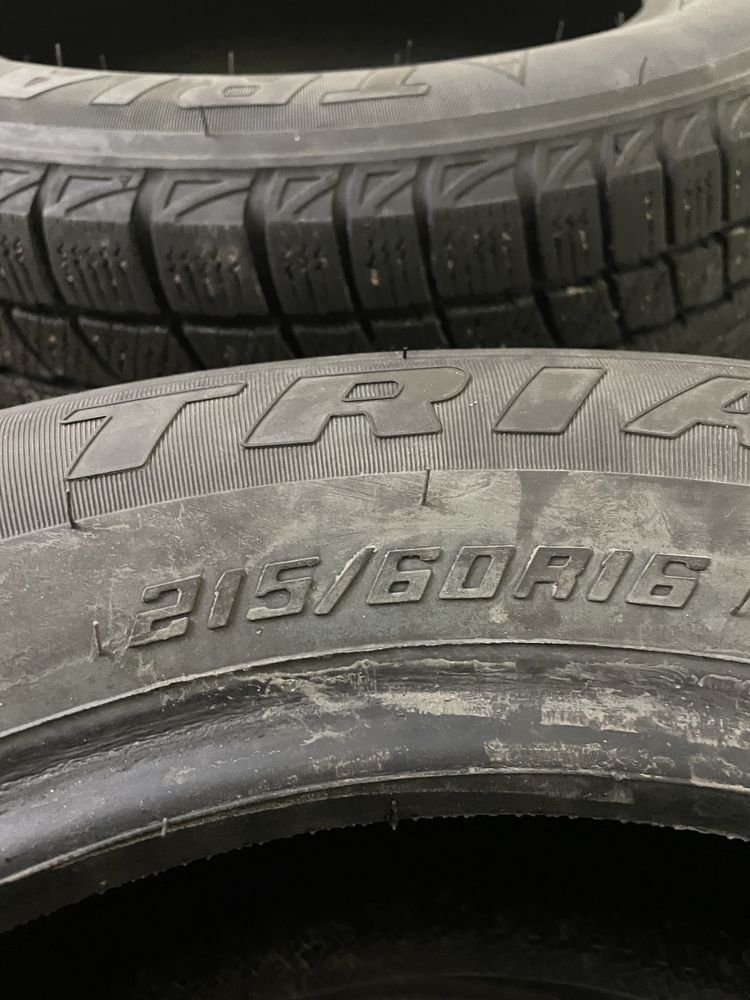 Зимняя резина triangle 215/60 R16 липучка зима