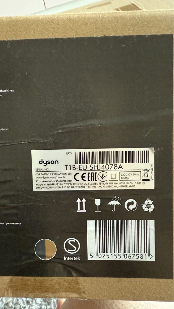 Dyson Airwrap complete long, Persian Blue