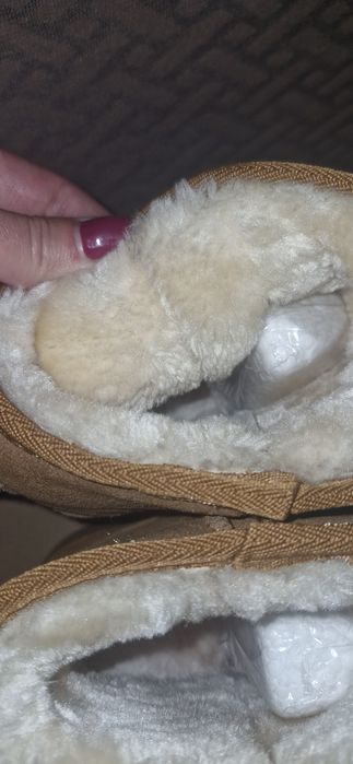 Ghete tip ugg-piele naturală,mărimea-38