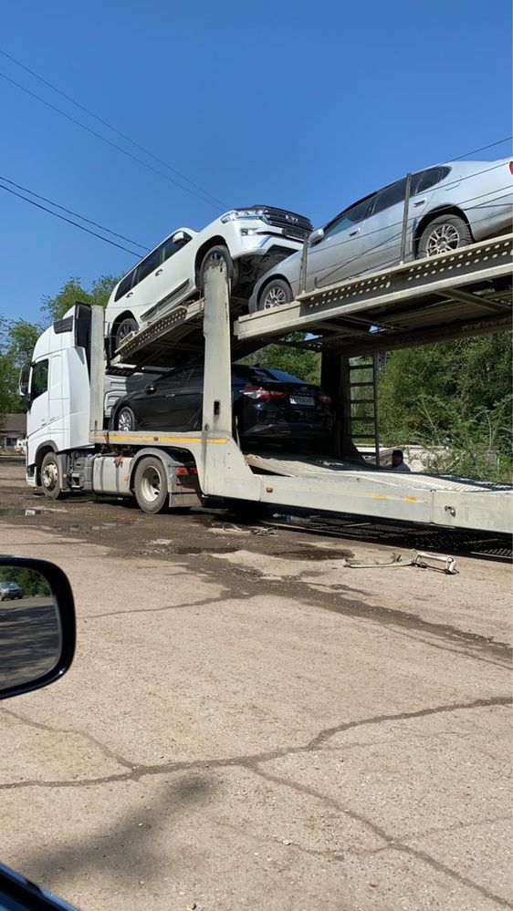 Доставка автомобилей автовозами по маршруту Астана Алматы