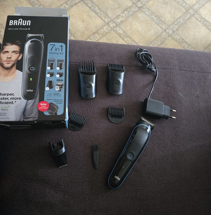Продам тример для волос и бороды BRAUN