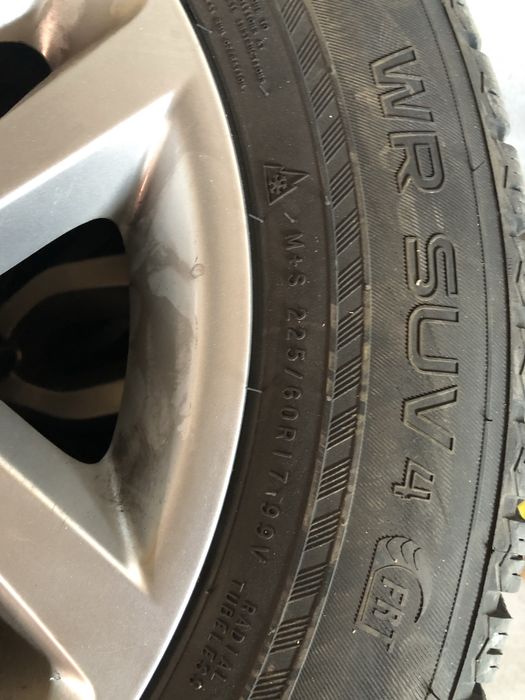 Jante BMW + anvelope iarnă / R17