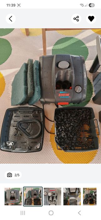 Vand filtru Eheim Professional