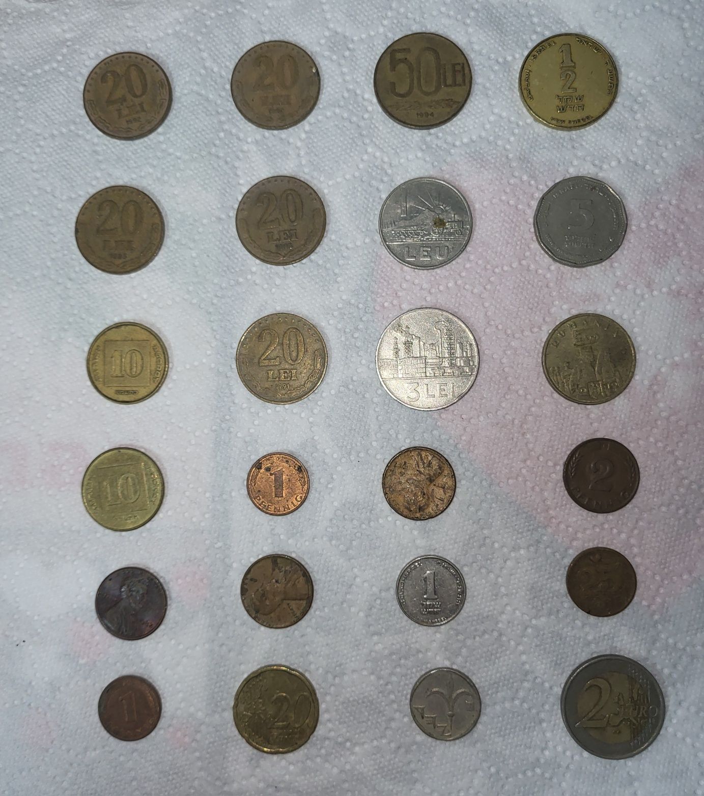Monezi vechi din Romania si alte state