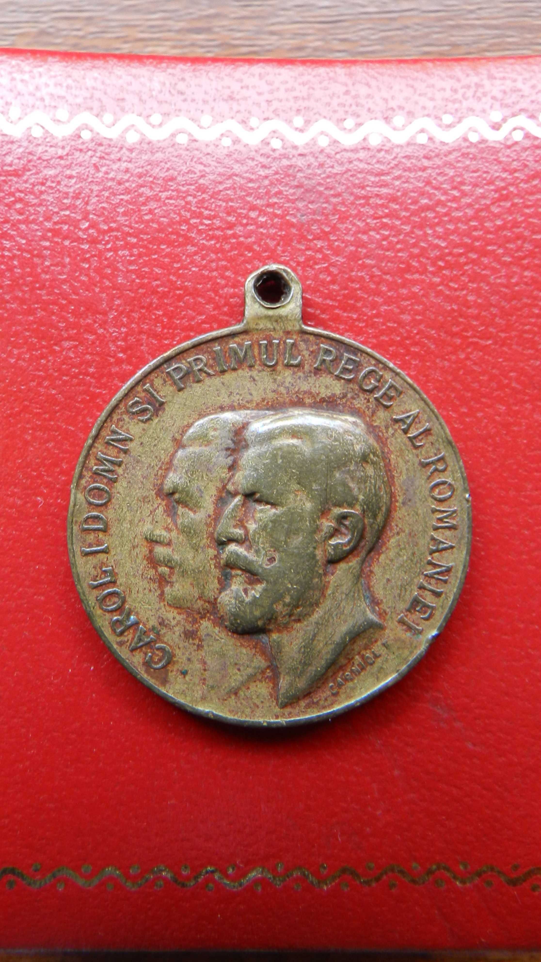 Medalie Carol I 1906 In amintirea Manevrelor Regale Romane Ploiesti
