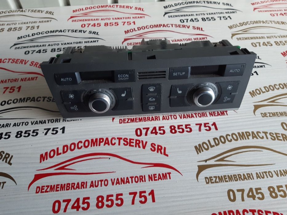 Consola MMI panou climatronic incalzire scaune AUDI A6 C6 4F EUROPA