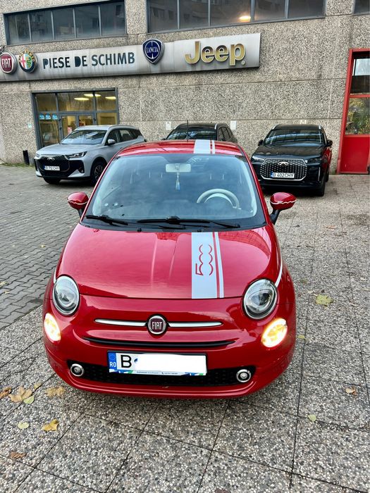 Fiat 500 2022 hibrid impecabil fara accidente