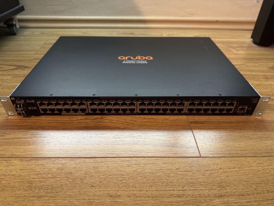 Switch HPE Aruba Networking 2930F 48G PoE+ 4SFP Switch (JL262A) J4858C