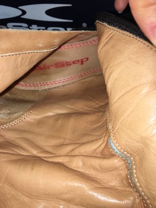 Air Step италиански ботуши естествена кожа,40 номер,оригинални,с кутия