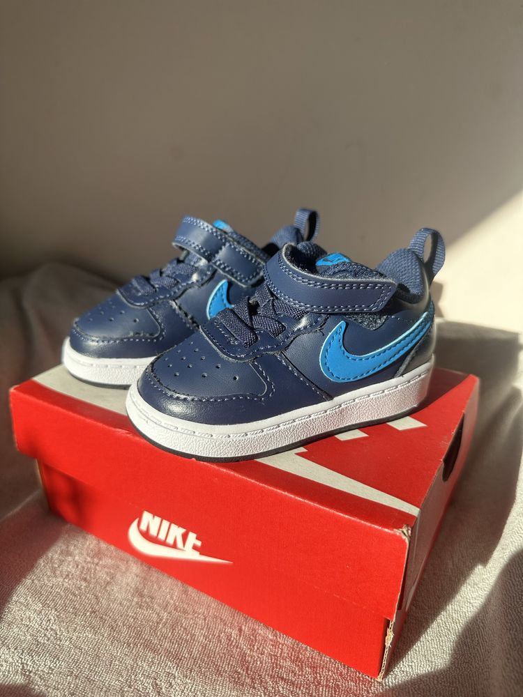 Nike Сникърси Court Borough Low 2 (Tdv)- тъмно сини