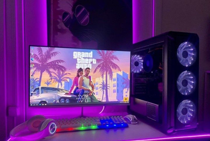 Новый Игровой Компьютер RTX 4060 ПК Системный Блок Монитор и Монитор