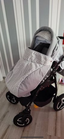 Бебешка количка за новородено 2в1 (зимен+летен кош)
