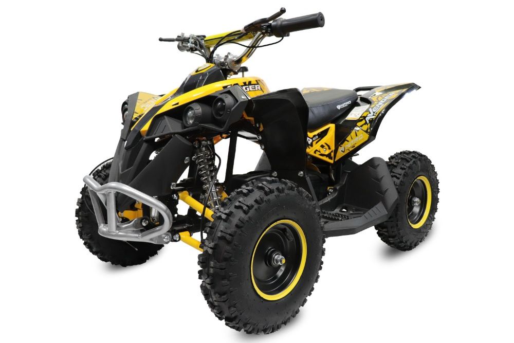 ATV Electric Eco Avenger 1000W 36V cu 3 Trepte de Viteza #Galben