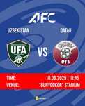 Bilet bor Uzb Qatar 8 H da