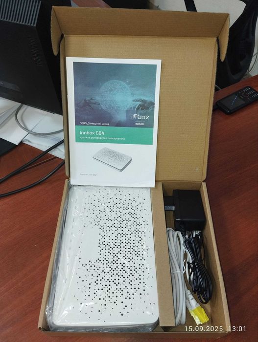 Innbox G84, GPON модем/терминал, Wi-Fi 2.4GHz, 5GHz.