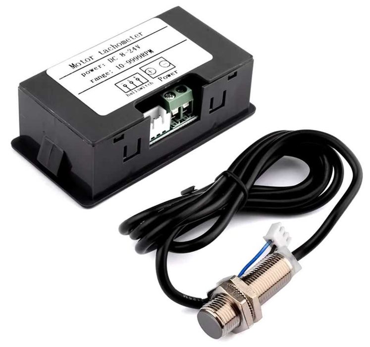 Tahometru turometru indica turatie tractor motor combina strung 12/24V