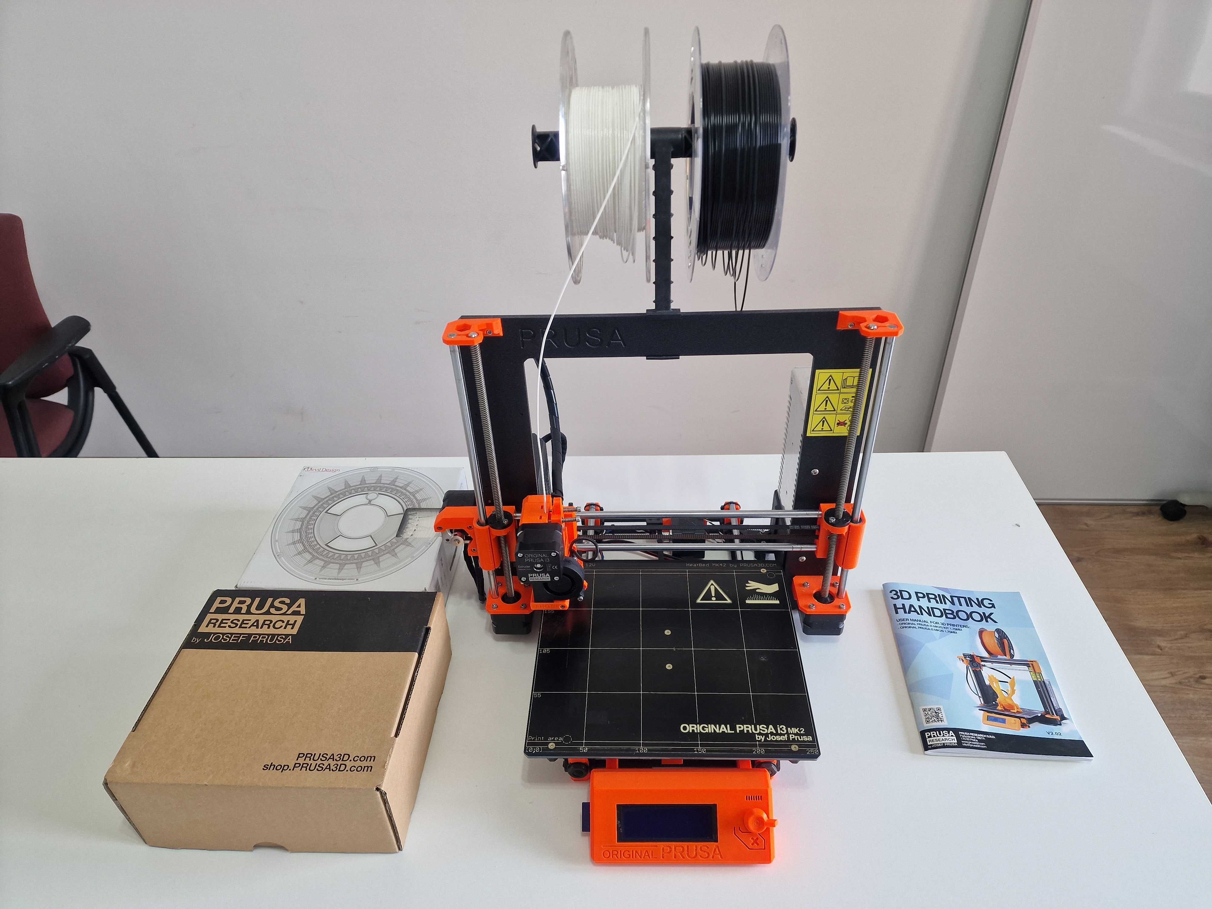 Imprimanta 3D Prusa MK2s - foarte putin folosita