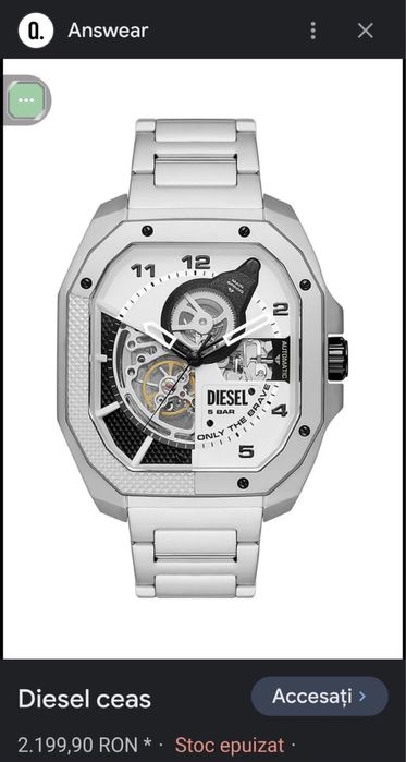 Ceas automatic Diesel